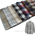 Wool coat fabric plaid check flannel fabric